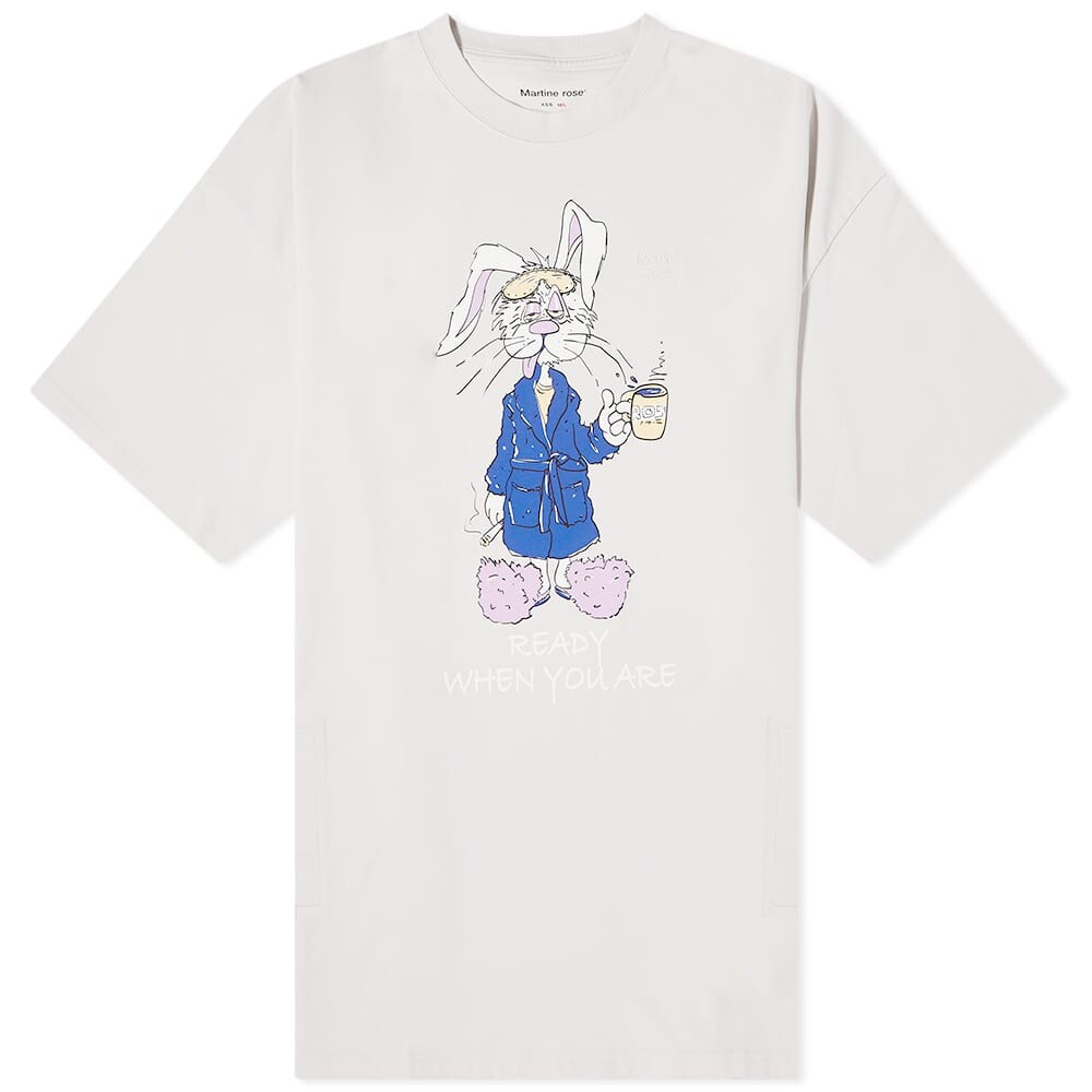 

Футболка Martine Rose Supersized Bunny Tee, Белый