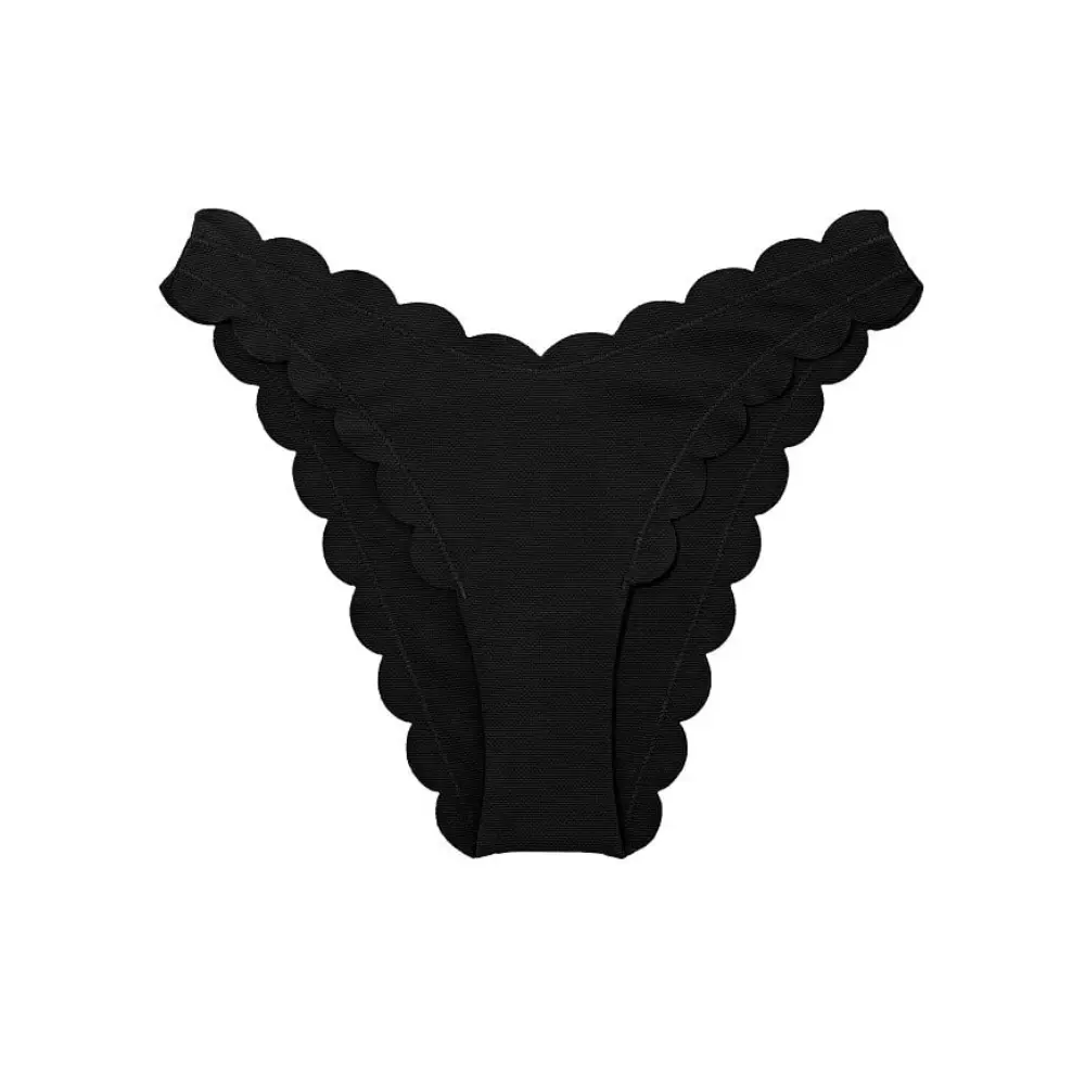 

Плавки бикини Victoria's Secret Scallop Brazilian, черный