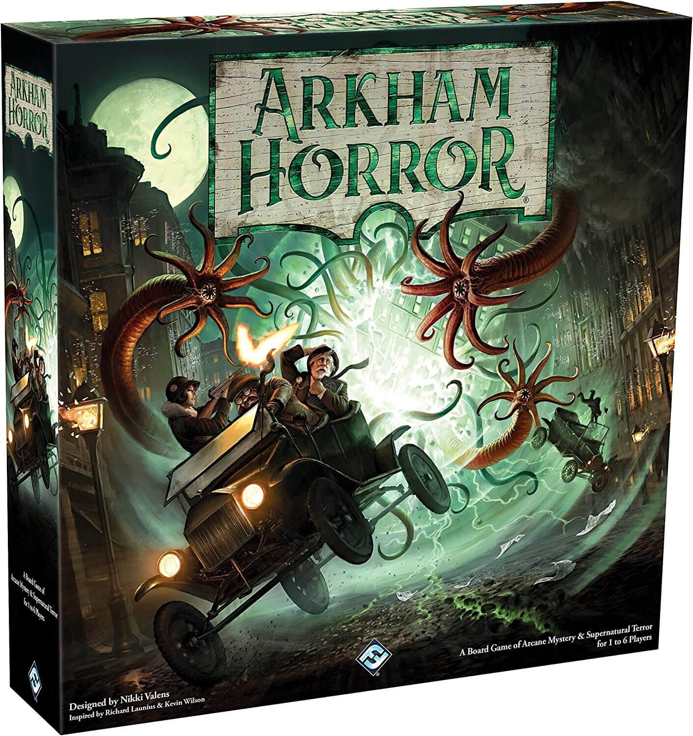 Настольная игра Fantasy Flight Games Arkham Horror 3rd Edition настольная игра ужас аркхэма третья редакция арт 915126 конструктор huggy wuggy 33 детали набор