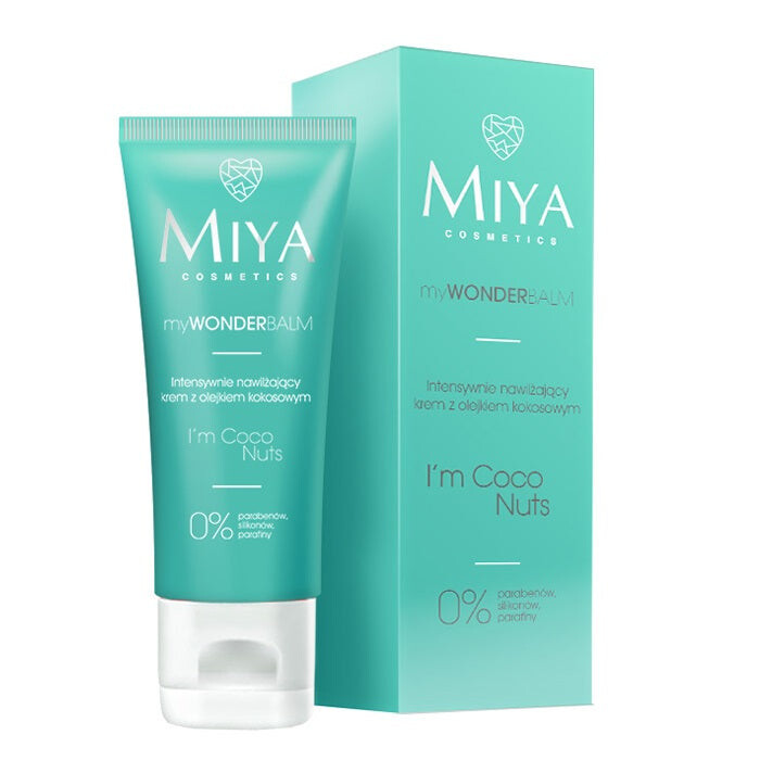 

Miya Cosmetics My Wonder Balm I'm Coco Nuts интенсивно увлажняющий крем для лица с кокосовым маслом 75мл