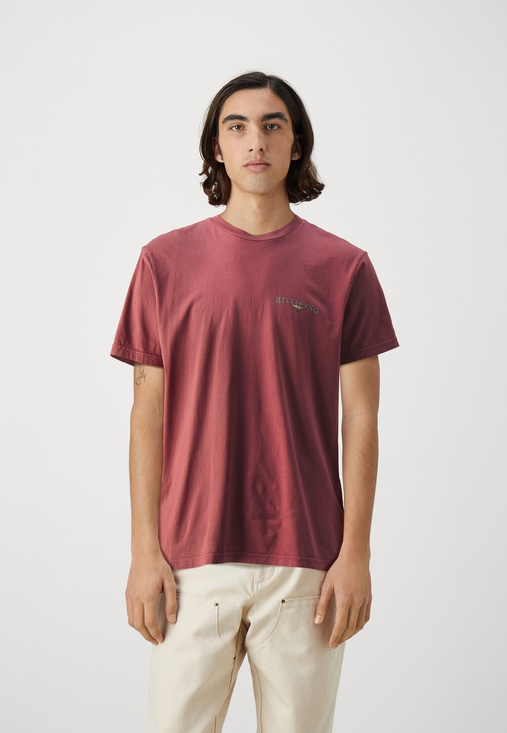 

Футболка с принтом CROSSBOARDS Billabong, цвет rose dust
