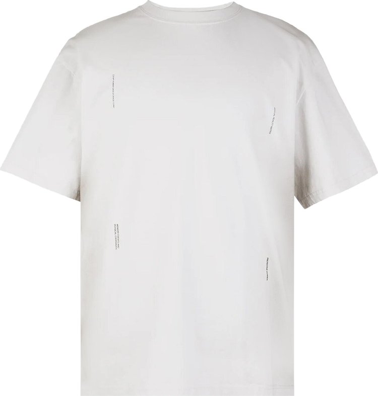Футболка C2H4 Sprayed T-Shirt 'Light Grey', серый