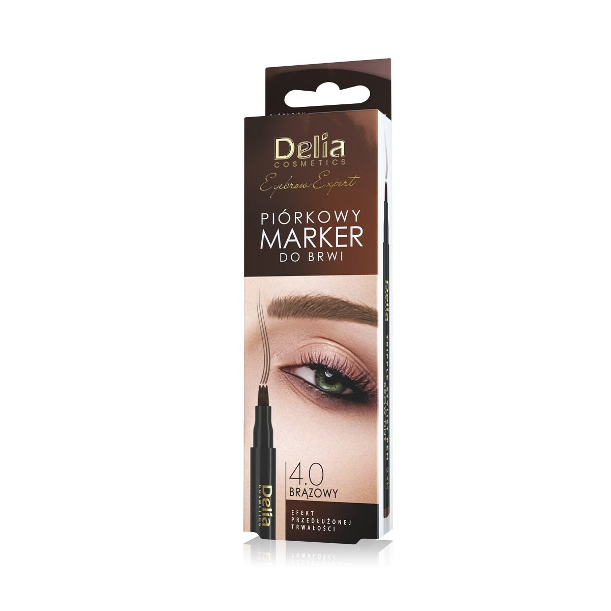 

Delia Маркер для бровей Triple Stylist Pen 24H 4.0 Коричневый