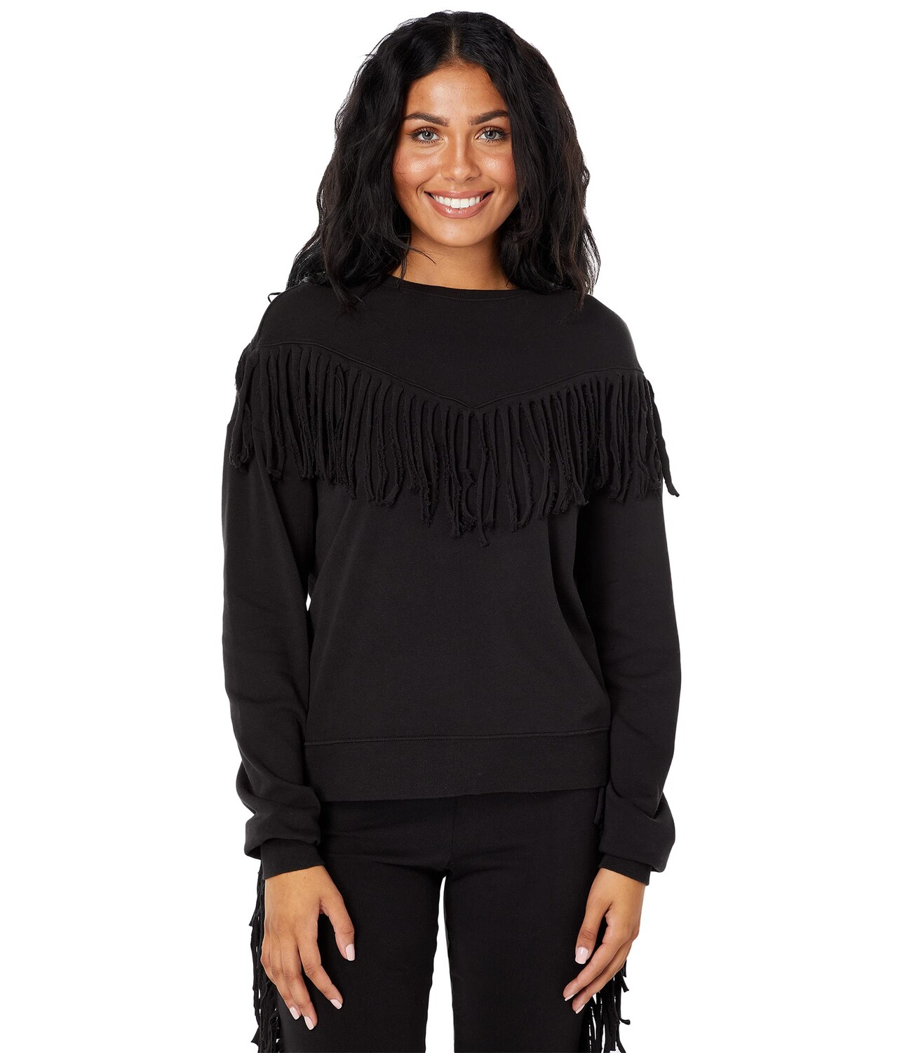 

Пуловер Wildfox, Jazz Fringe Sweatshirt
