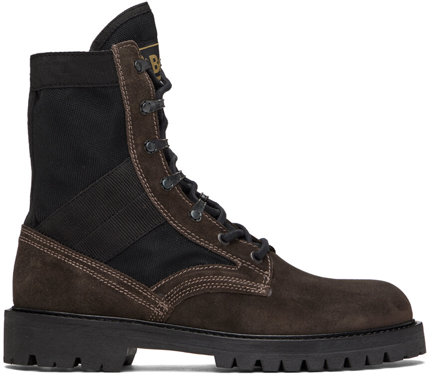 

Серо-коричневые ботинки солдата Belstaff
