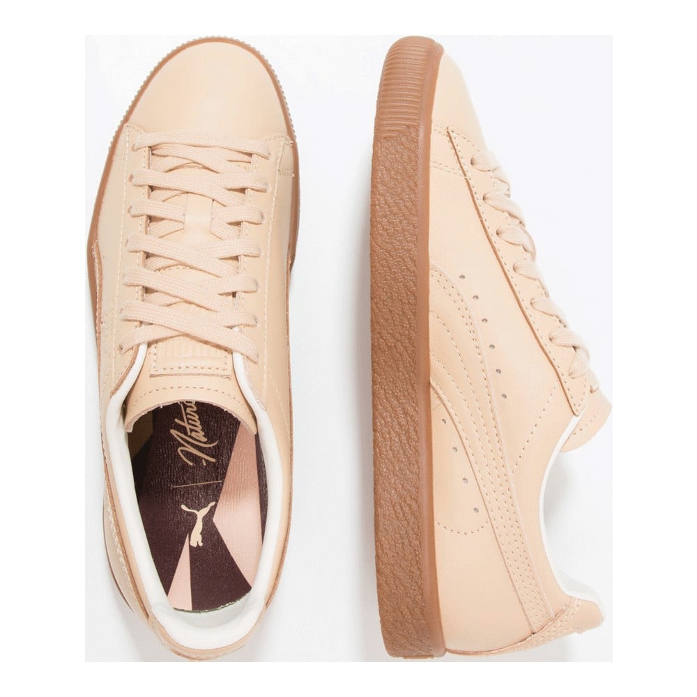 Puma clyde clearance tan