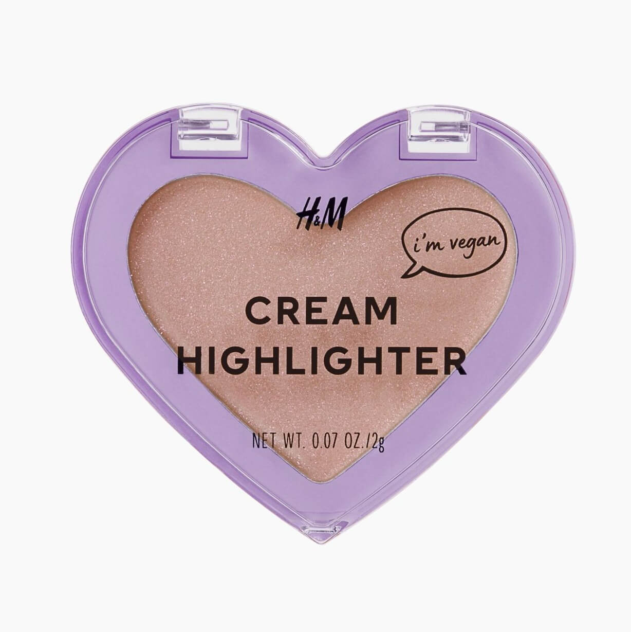 Хайлайтер H&M Heart-shaped Cream, оттенок Shimmer Beige