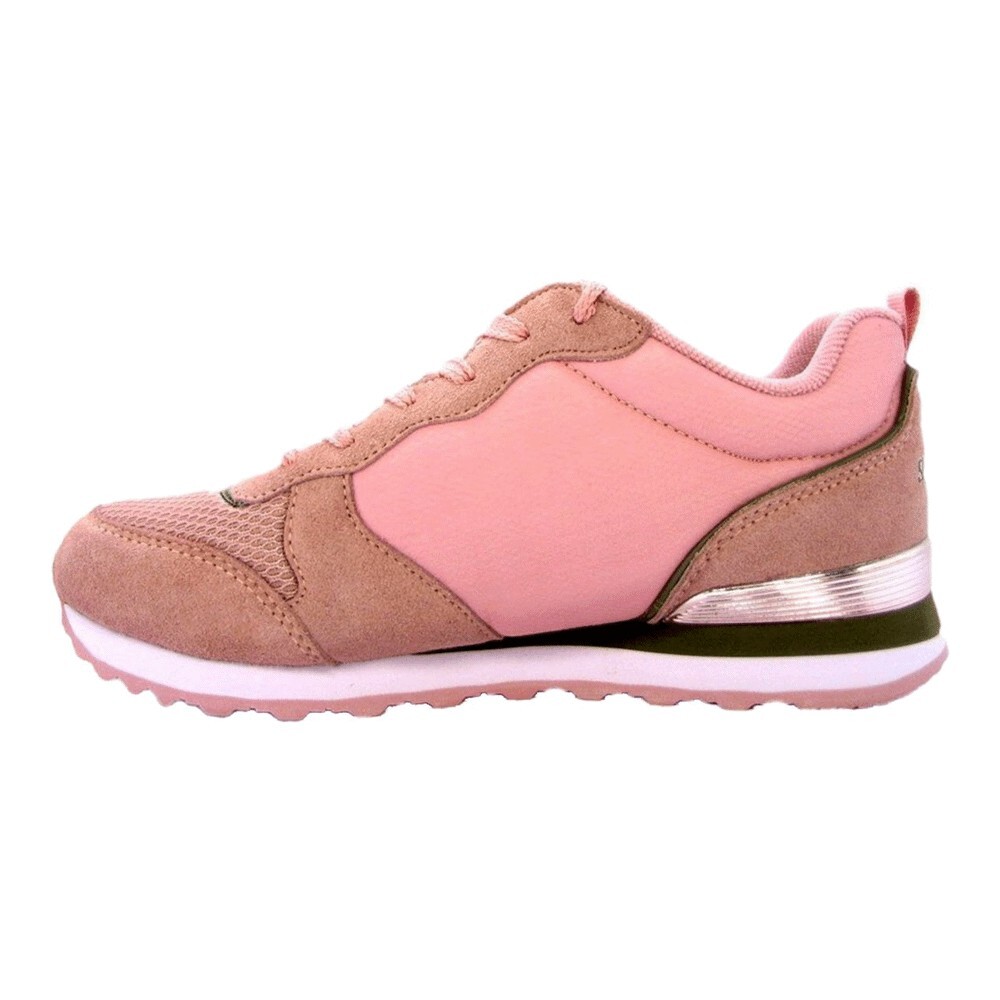 

Кроссовки Skechers Sport Zapatillas, mauve suede/ mesh/ silver duraleather trim