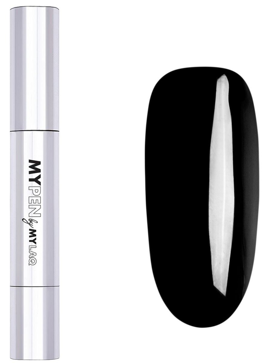 

Mylaq My Pen 3w1 гибридный лак для ногтей, My Easy Black