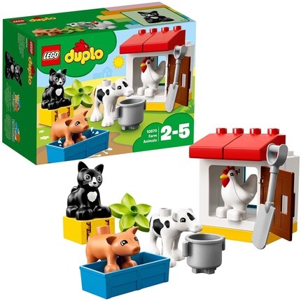 

Фигурка-конструктор Lego Duplo сельскохозяйственные животные