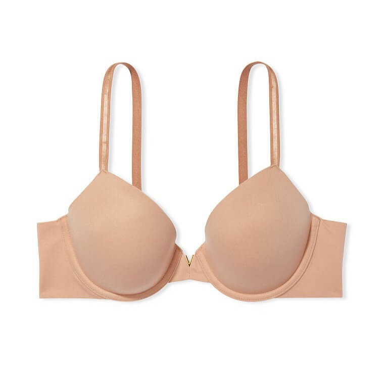 

Гладкий бюстгальтер с полным покрытием на легкой подкладке Victoria's Secret Love Cloud Perfect Shape, бежевый