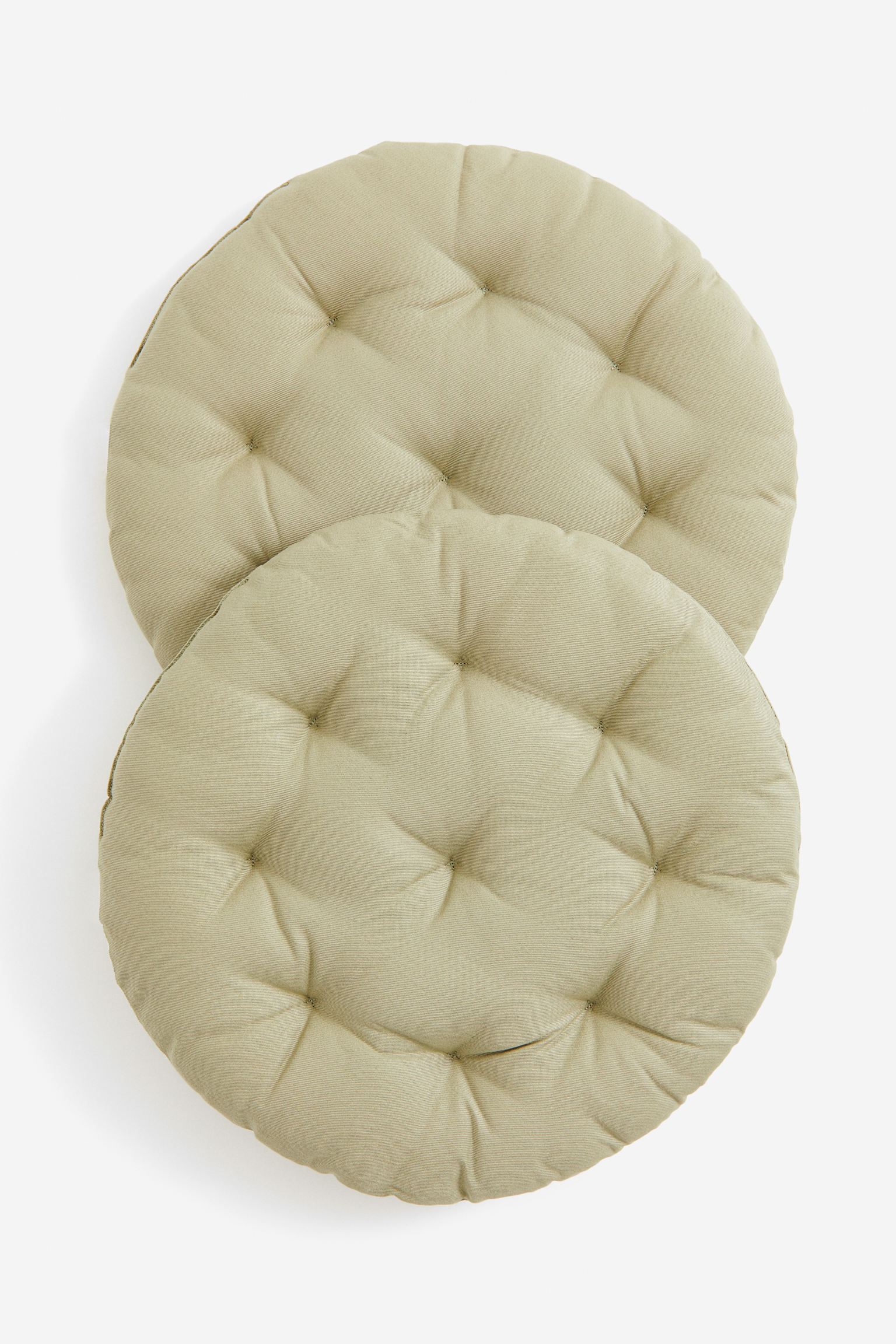 Подушка для стула H&M Home, 2 предмета, светло-зеленый