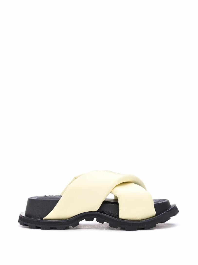 

Дутые сандалии Jil Sander