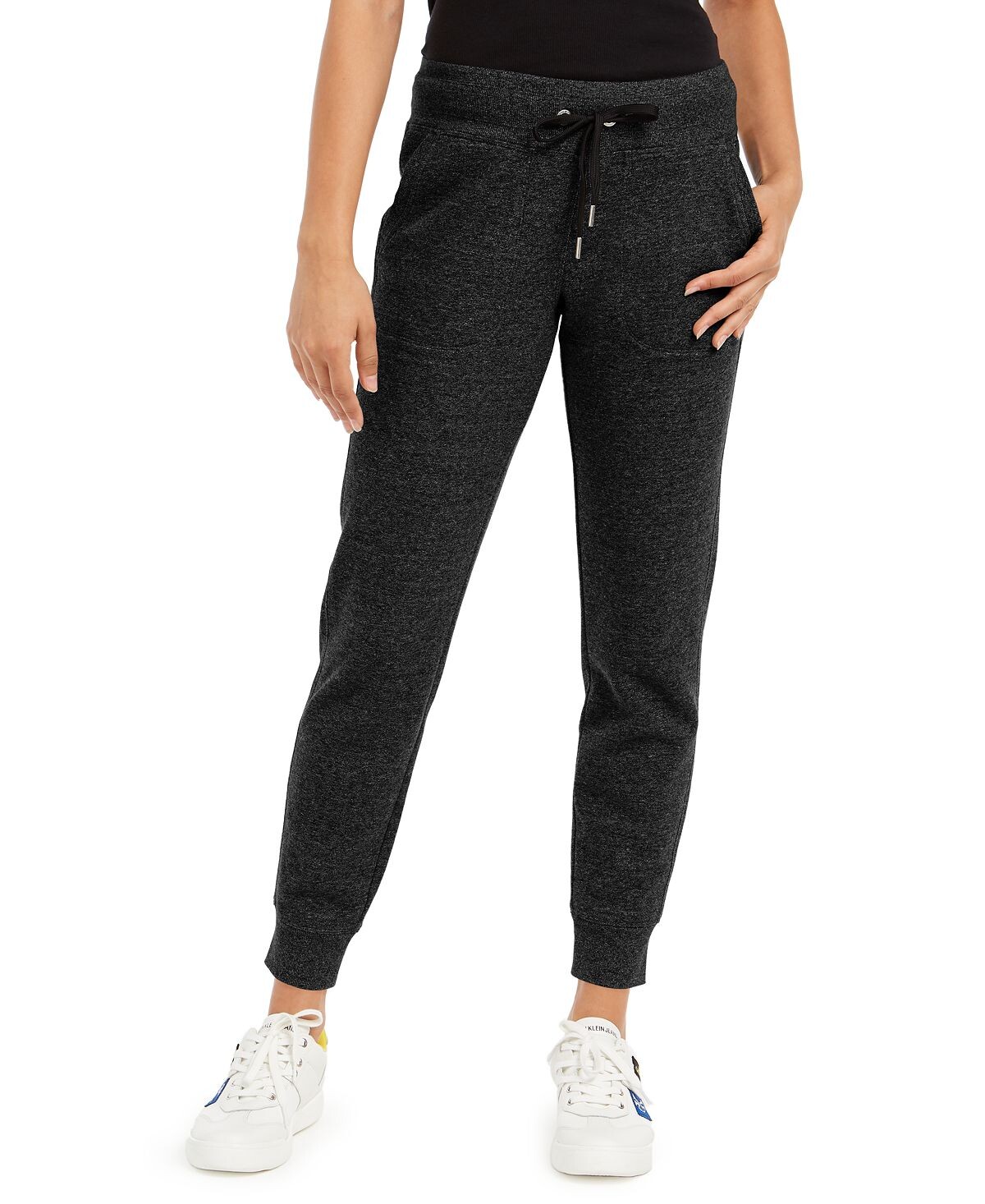 

Джоггеры из френч терри Calvin Klein, черный