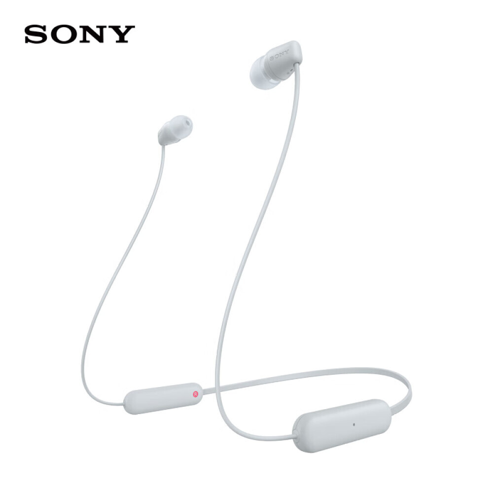 

Беспроводные наушники Sony WI-C100 водонепроницаемые, белый