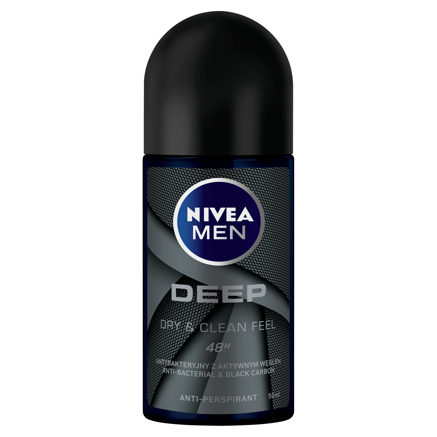 Nivea Men Deep шариковый антиперспирант для мужчин, 50 мл - фото