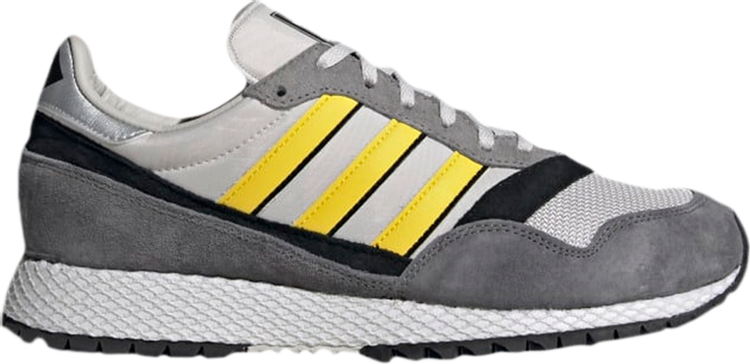 Кроссовки Adidas Ashurst SPZL 'Grey Yellow', серый