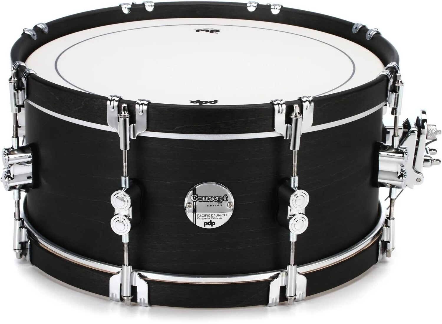 

Малый барабан PDP Concept Maple Classic — 6,5 x 14 дюймов — черное дерево с обручами из черного дерева