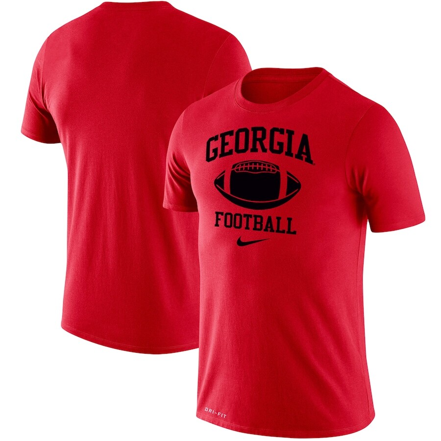 

Футболка с коротким рукавом Nike Georgia Bulldogs, красный