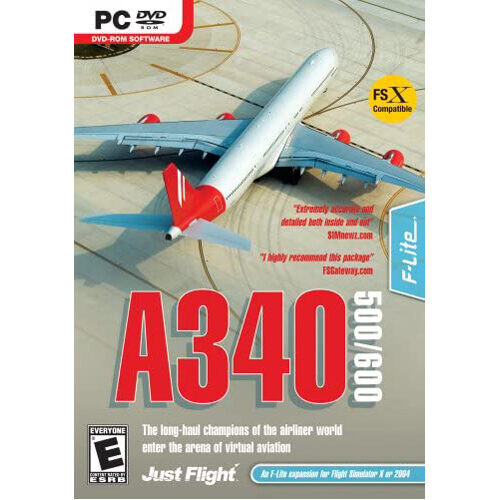 

Видеоигра Flight Simulator X: A340500/600 Expansion – Pc