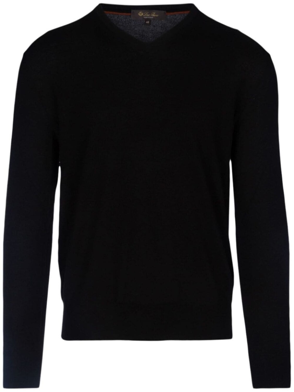 

Loro Piana свитер Cash Light с V-образным вырезом, черный