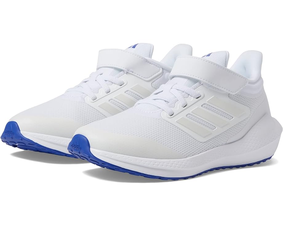Кроссовки Adidas EQ23 Run Bounce, цвет White/Zero Metallic