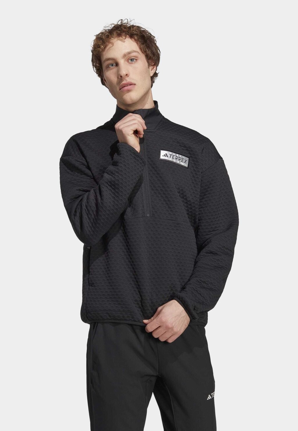 

Толстовка флисовая Terrex Utilitas Adidas, черный