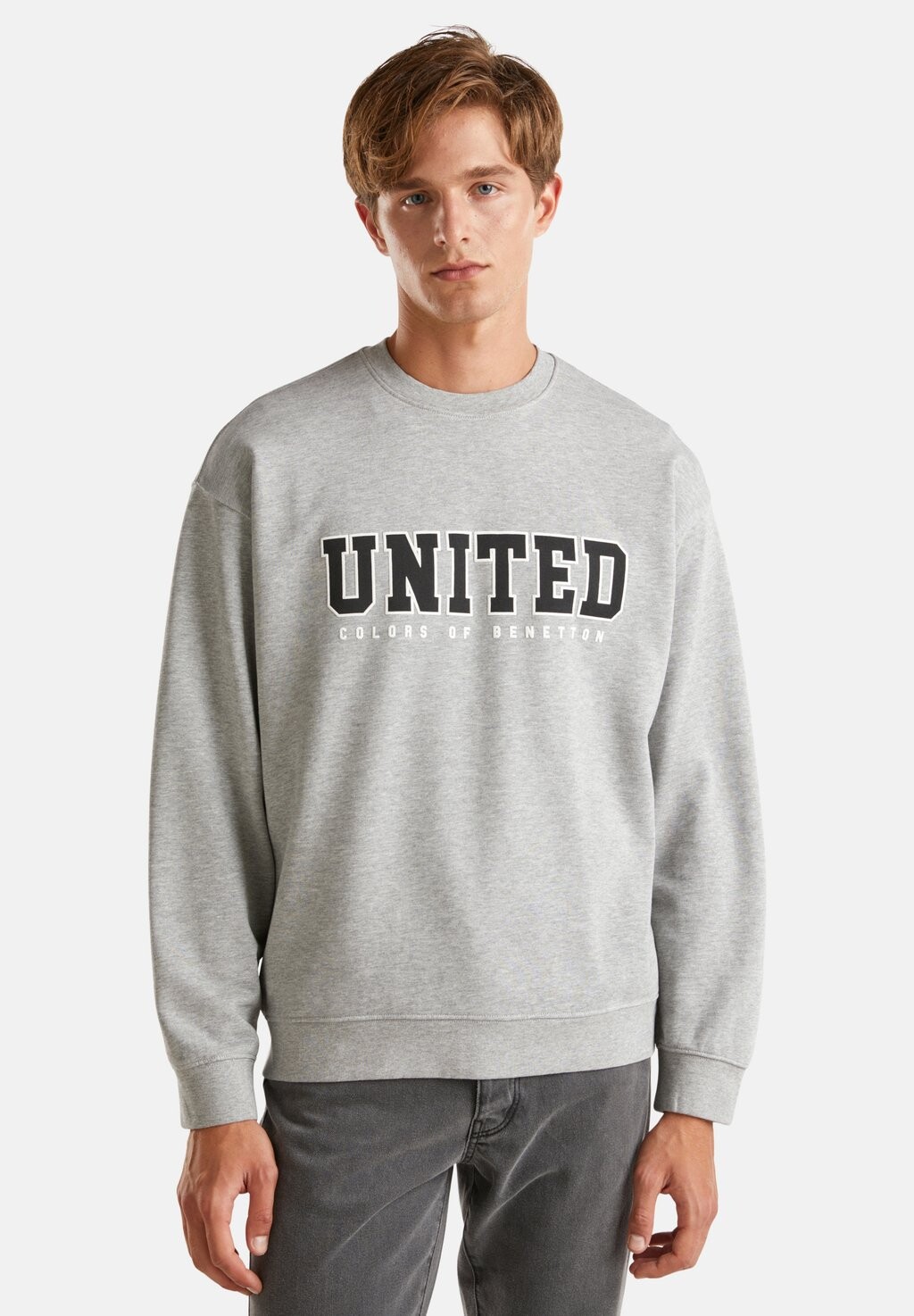 

Толстовка United Colors of Benetton, серый