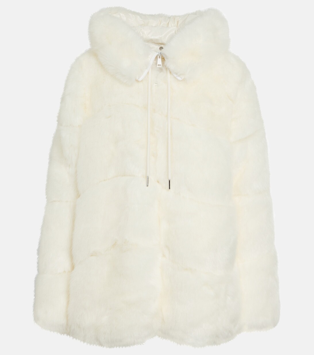 

Пуховик Epilobe из искусственного меха MONCLER, белый
