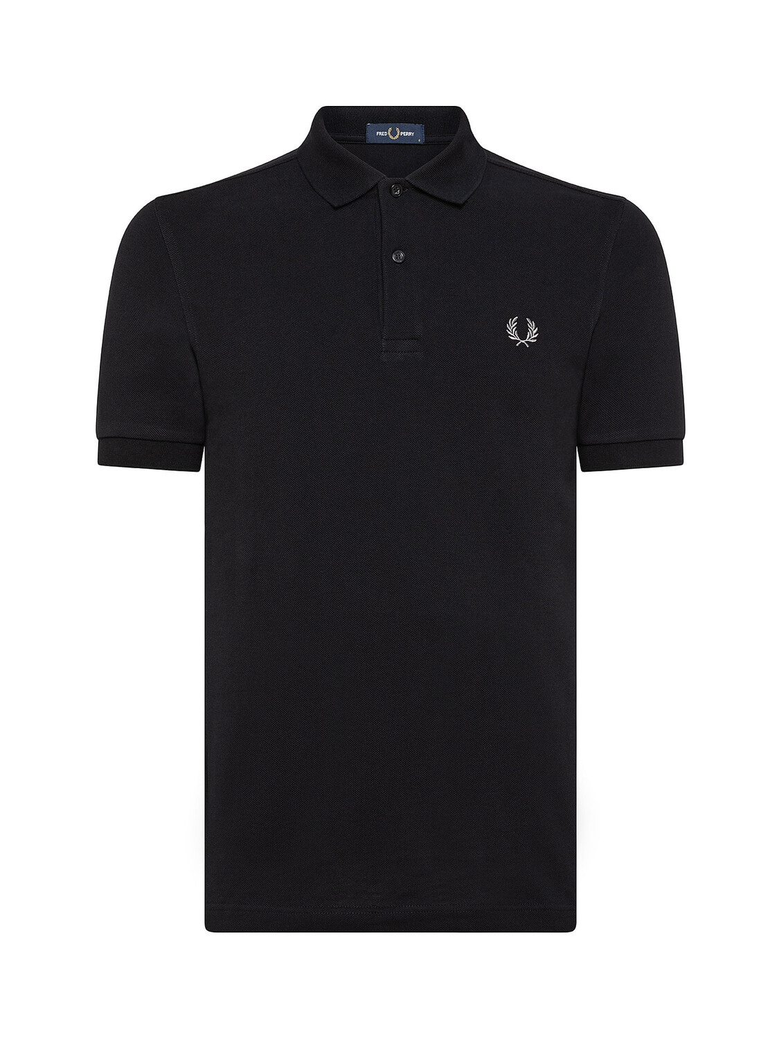 

Рубашка-поло из пике Fred Perry, черный