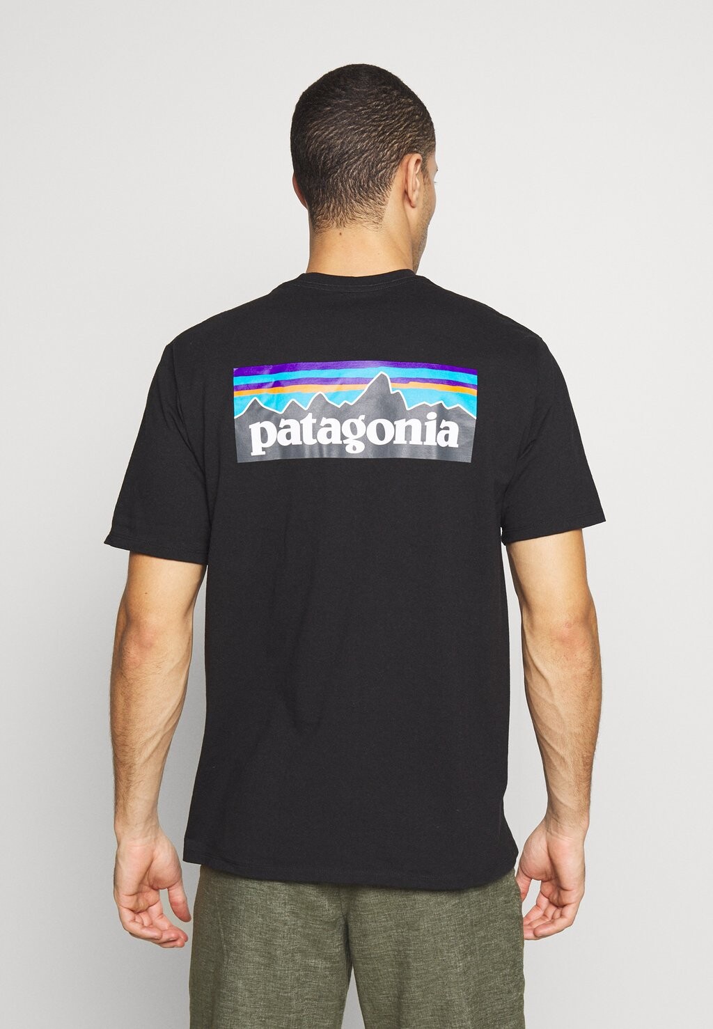 

Рубашка с принтом Patagonia, Черный