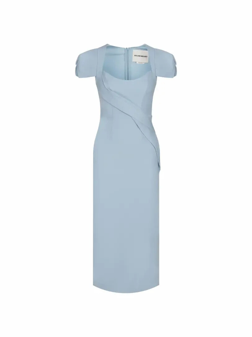 

Платье миди с драпировкой Roland Mouret