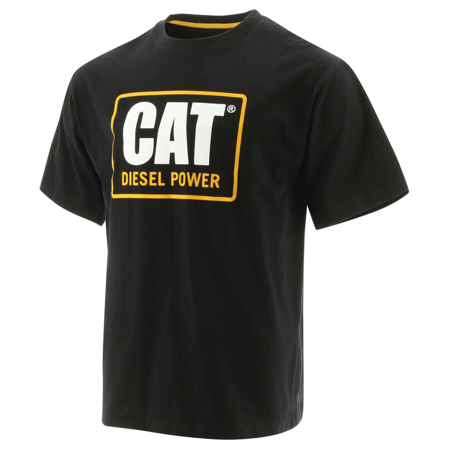 

Мужская футболка Diesel Power CAT, черный