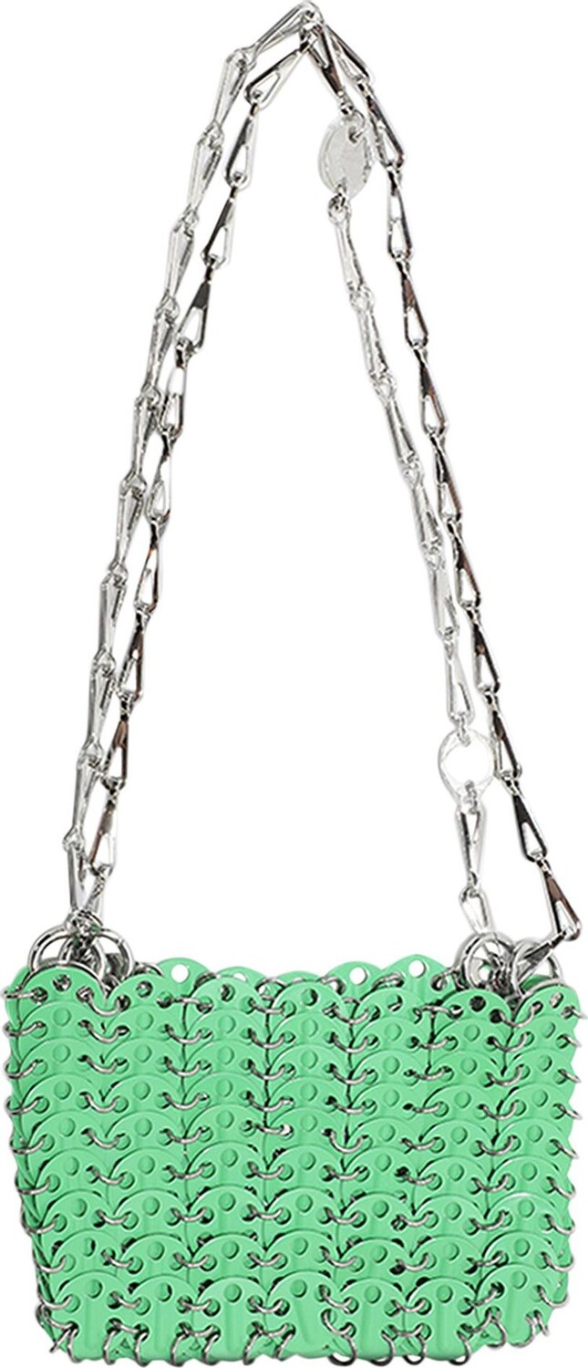 

Сумка Paco Rabanne 1969 Nano Shoulder Bag Bright Green, зеленый