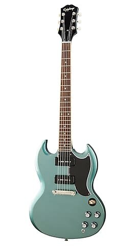 

Epiphone SG Special (P-90) — выцветший пелхэмский синий