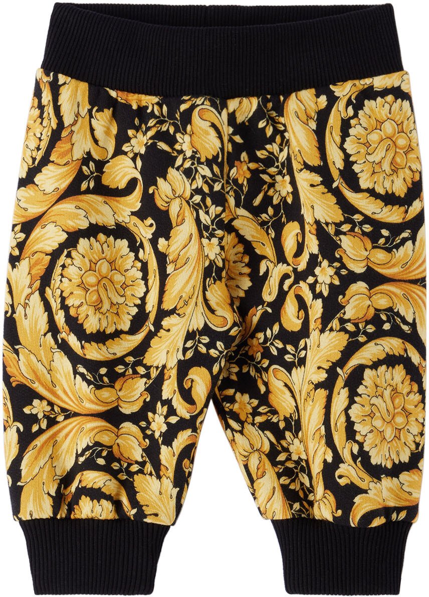 

Брюки Baby Black & Gold Barocco Lounge Versace