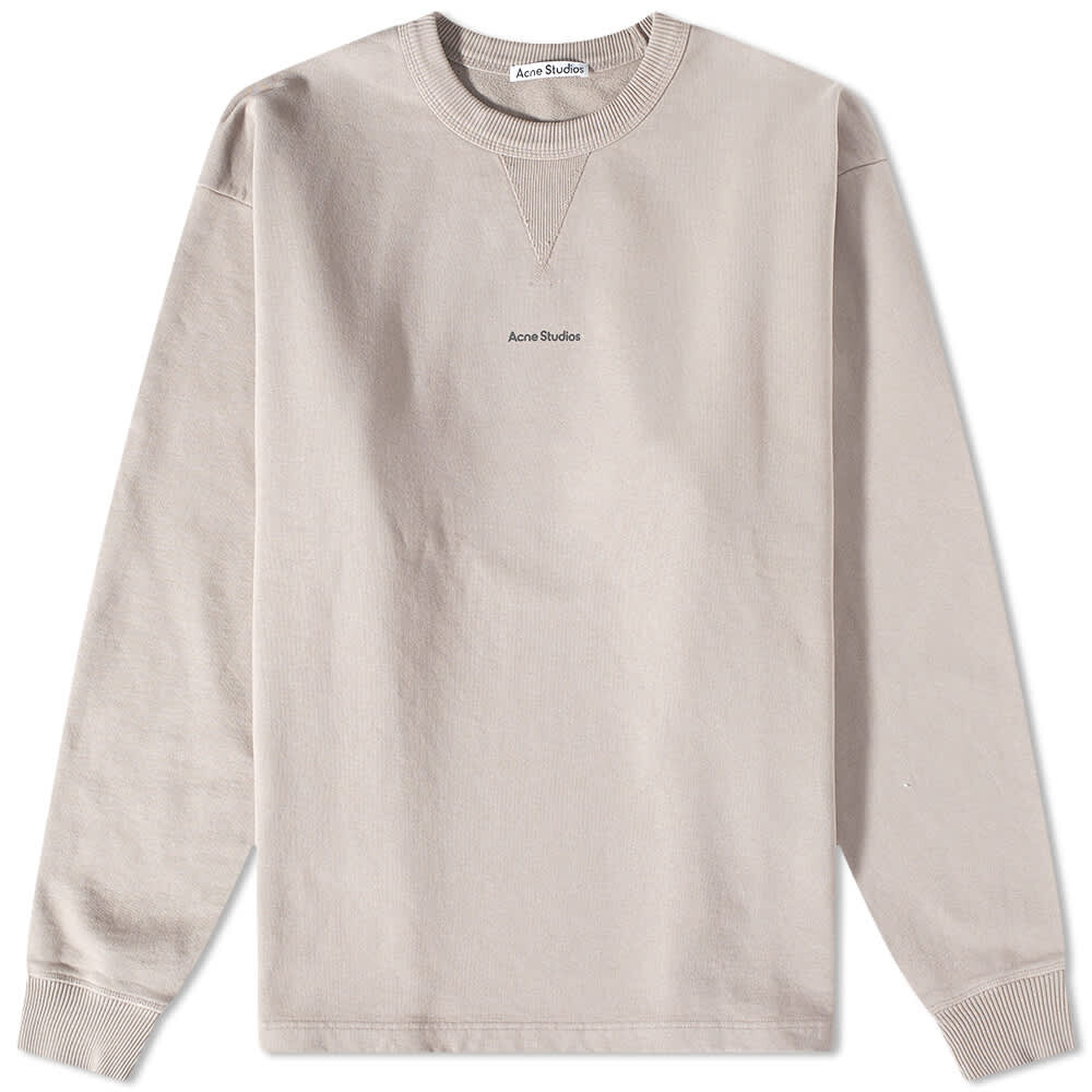 

Толстовка Acne Studios Fin Stamp Crew Sweat