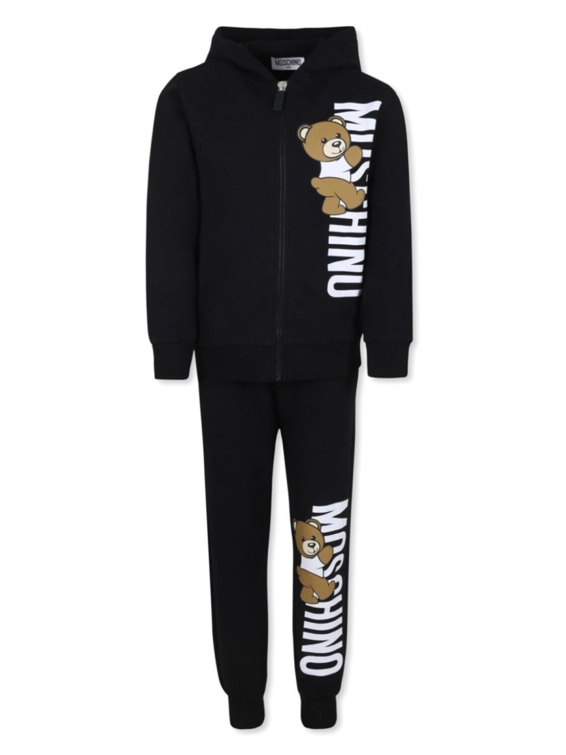 

Спортивный костюм Moschino Kids с принтом Teddy Bear, черный