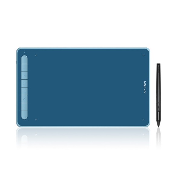 Графический планшет XP-Pen Deco L, синий графический планшет xp pen deco lw черный