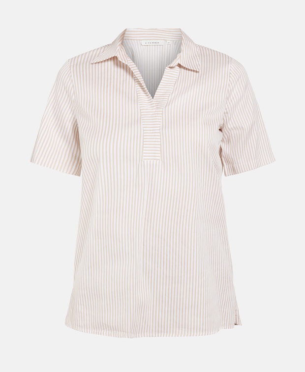 Рубашка-блузка , бежевый Eterna