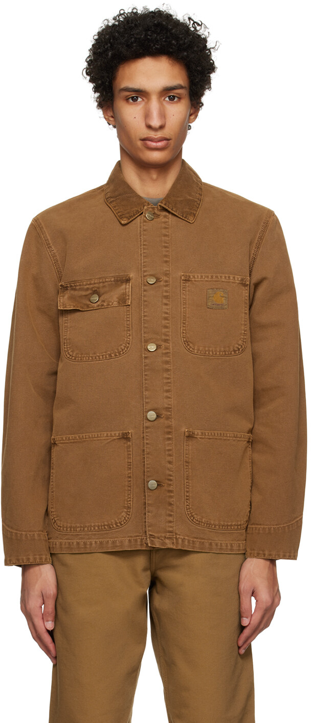 

Коричневая куртка «Мичиган» Carhartt Work In Progress, Коричневый