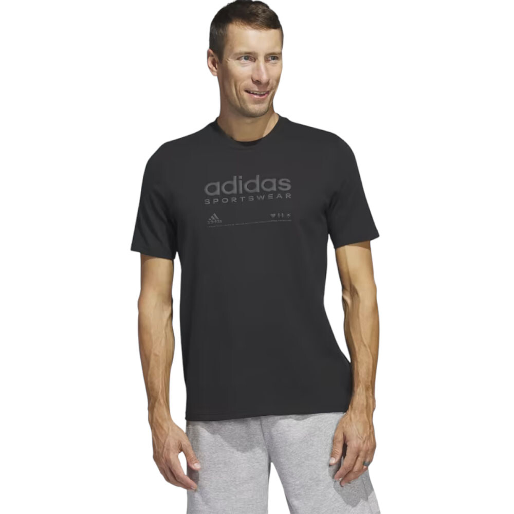 

Футболка Adidas Lounge Graphic, черный