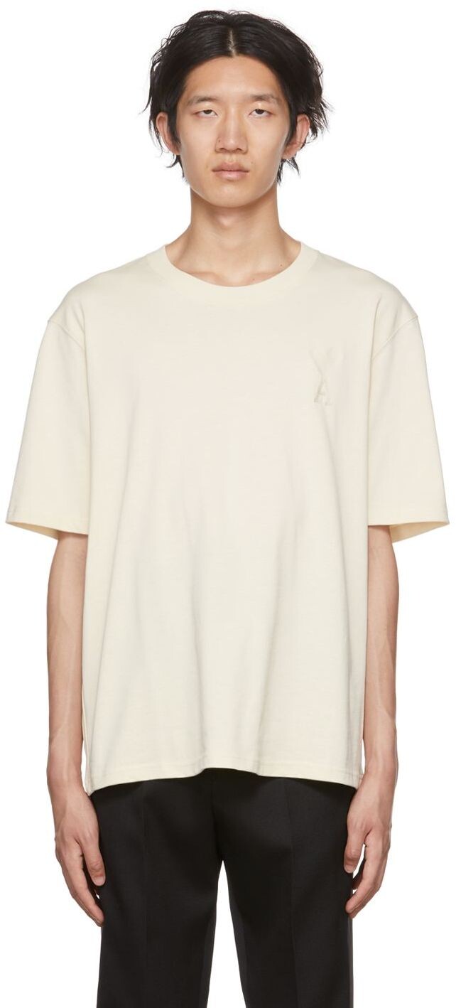 

Футболка Off-White Ami de Cœur AMI Alexandre Mattiussi, Белый