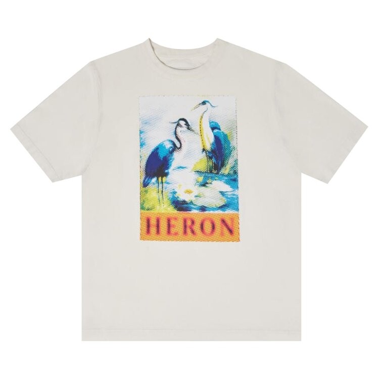 

Футболка Heron Preston Halftone Heron Short-Sleeve Tee 'White/Navy Blue', белый