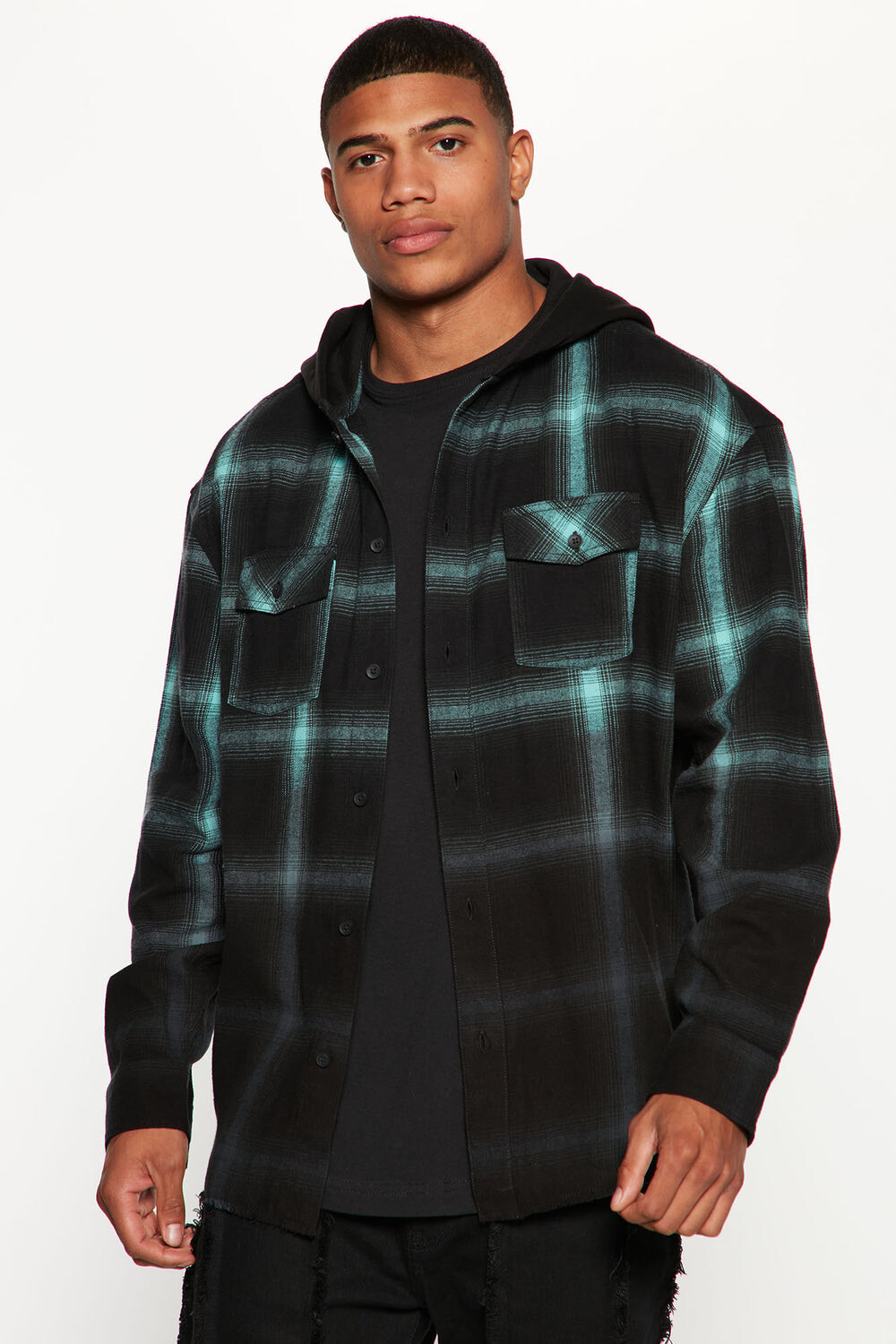 

Худи Fashion Nova FNMN190, зеленый
