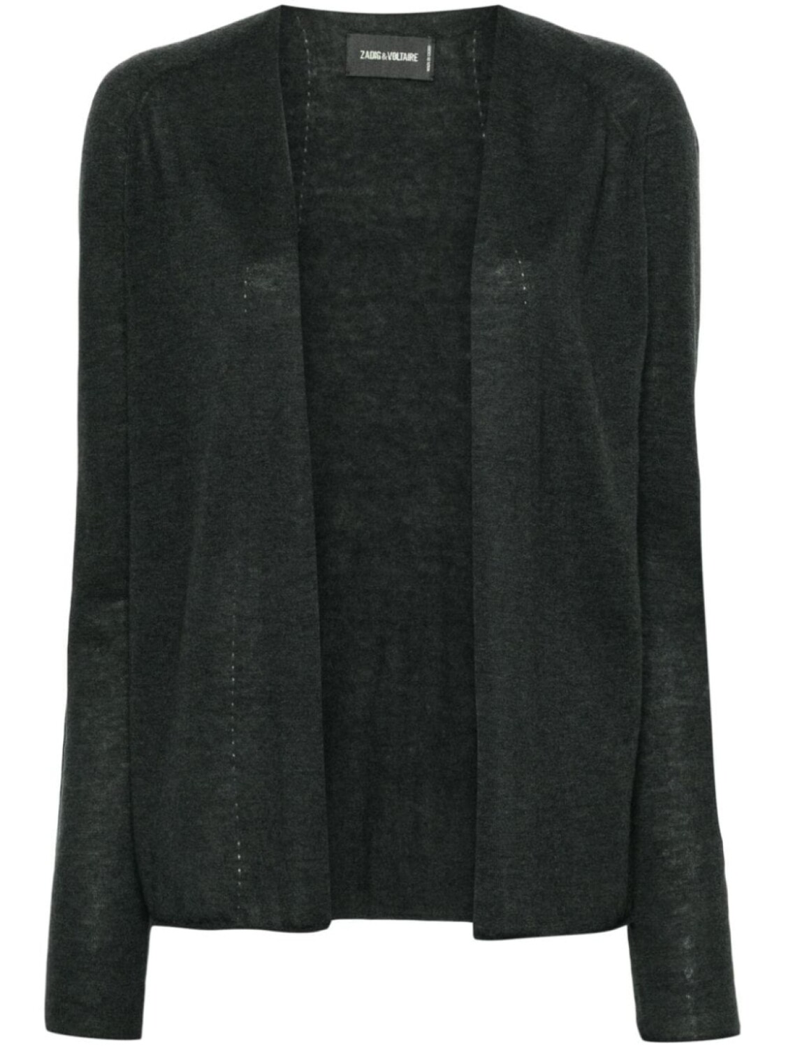 

Zadig&Voltaire кашемировый кардиган без застежки, серый