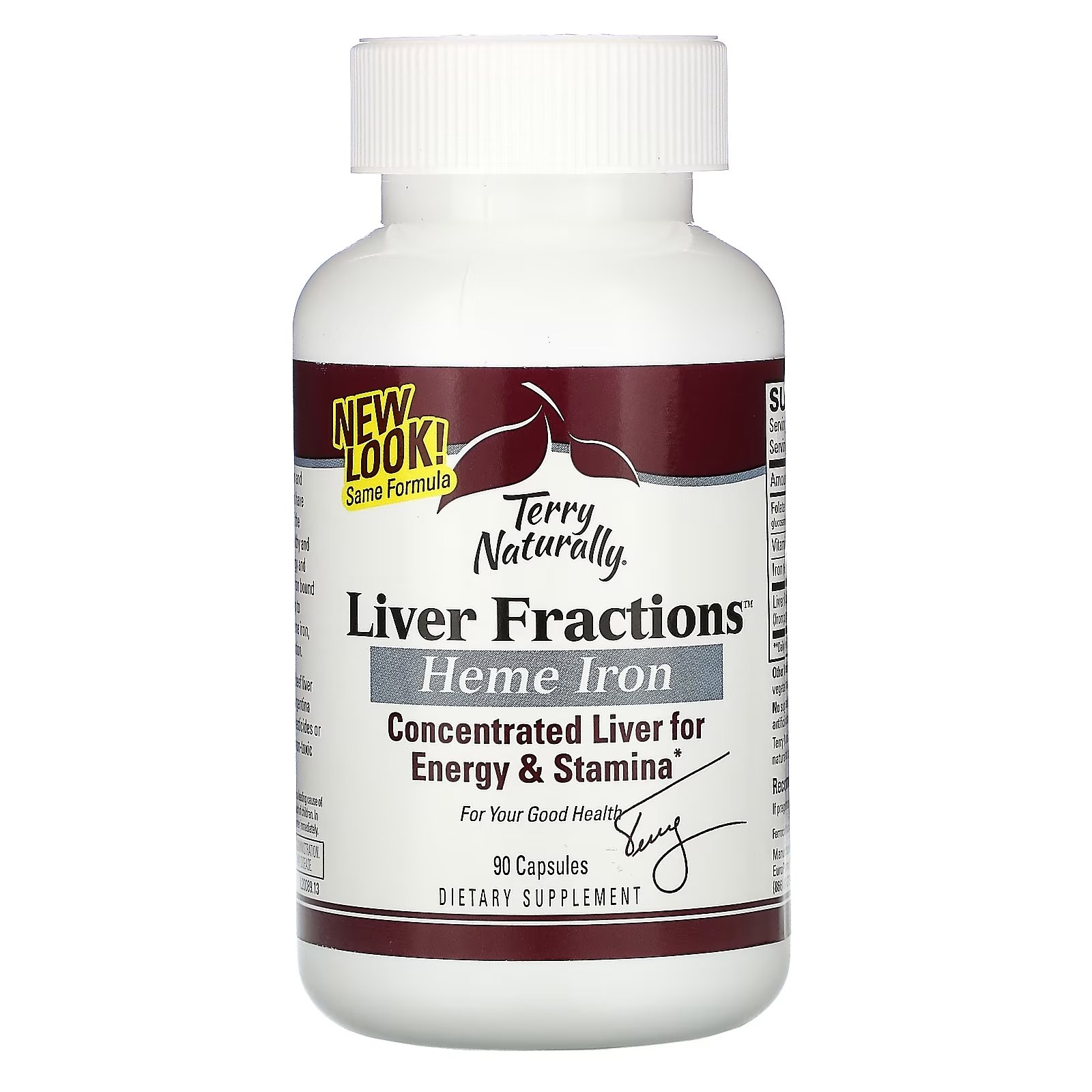 Terry Naturally Liver Fractions, 90 капсул - фото