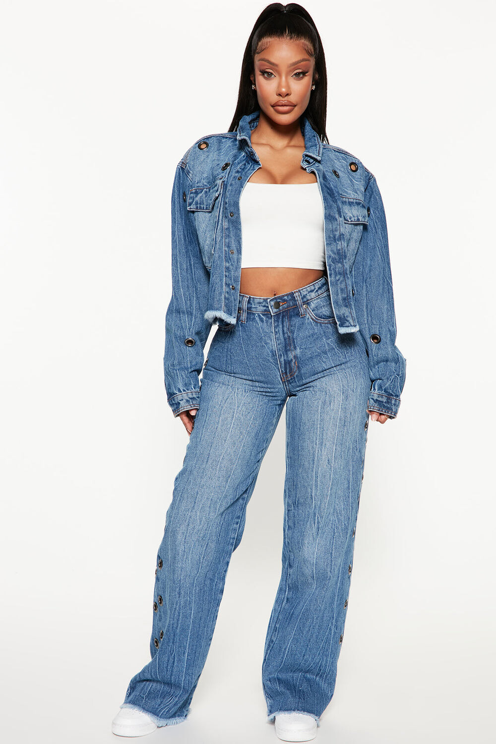 

Джинсы Fashion Nova FN1069I451, синий