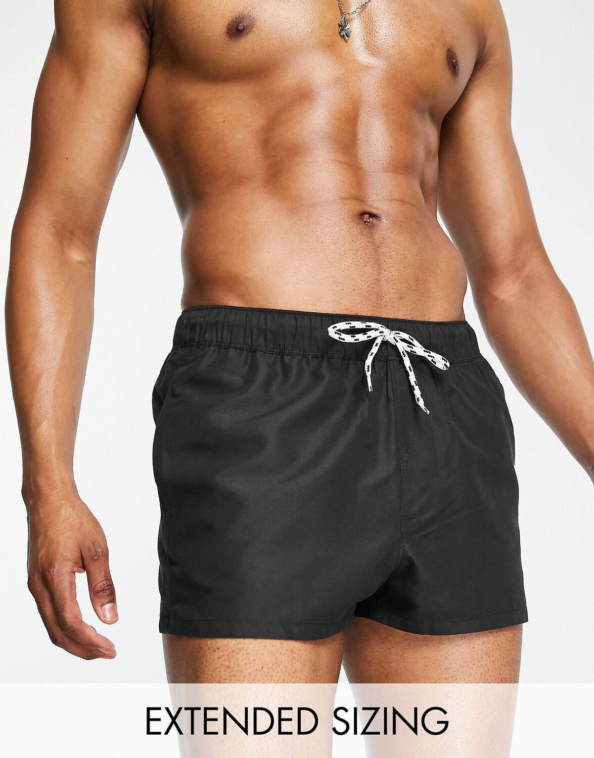 

Черные очень короткие плавки-шорты ASOS DESIGN