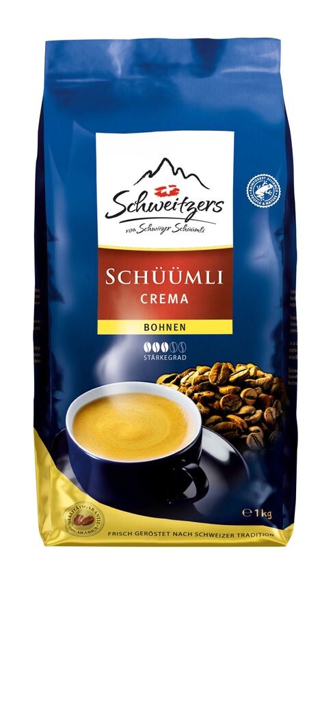 

Фасоль Schweitzers Schüümli Crema цельная, 1 кг. Swiss Itc